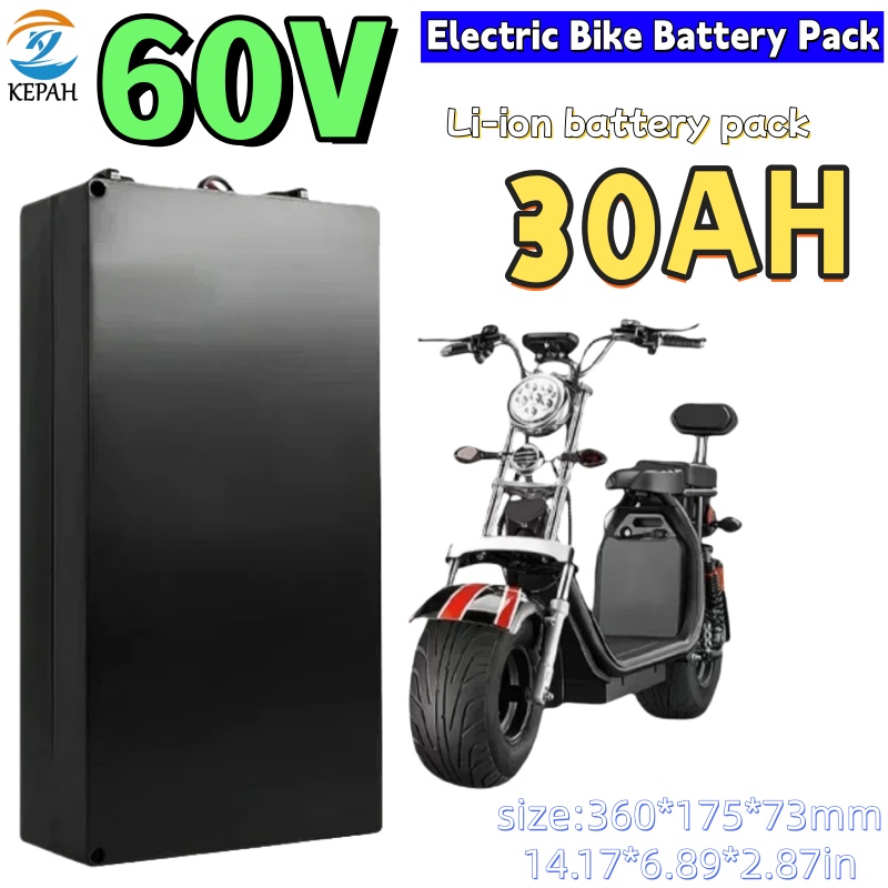 60V 50Ah Electric Scooter Battery - For Harley Battery 60V 20Ah/30Ah/40Ah/50Ah 18650