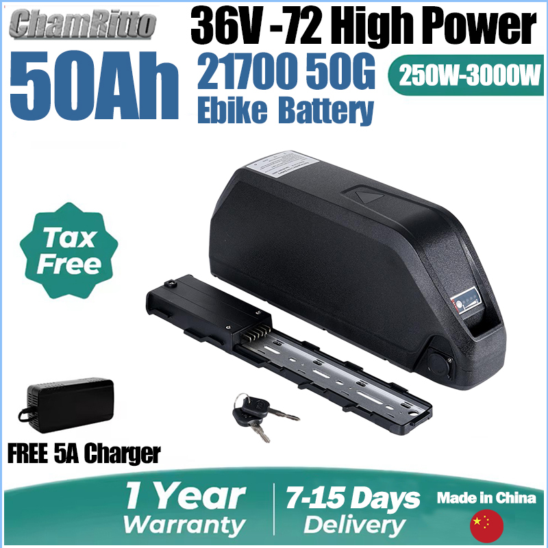 60V 50Ah Electric Scooter Battery - 48V 30AH Electric Bike Battery 21700