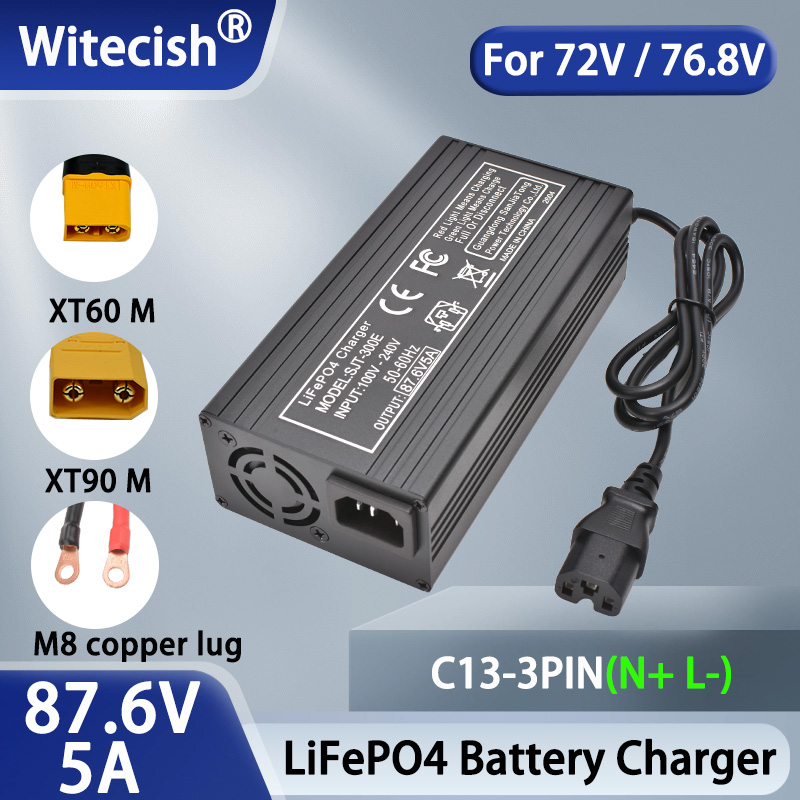 87.6V 10A 5A LiFePO4 Battery S - đánh giá và giá 84V 20A Smart Charger