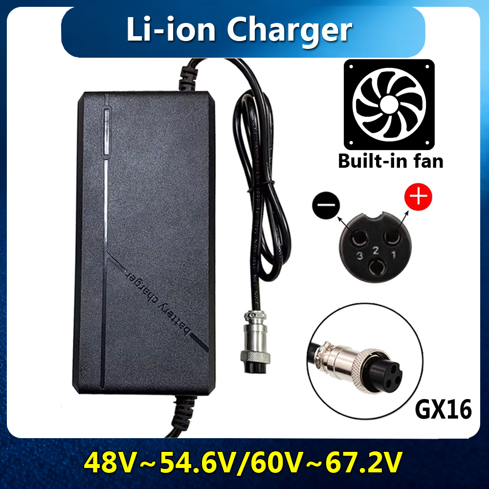 54.6V 67.2V Li-ion Charger For - đánh giá và giá 84V 20A Smart Charger