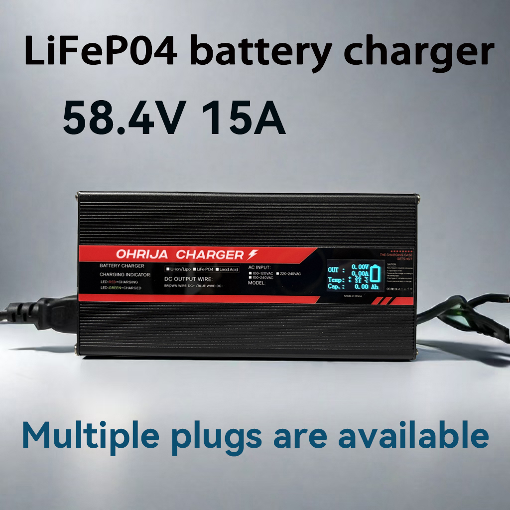 OHRIJA 58.4V 15A High Power Fa - đánh giá và giá 84V 20A Smart Charger