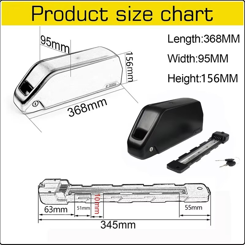 E bike cham-rider 36v 48v 52v  - đánh giá và giá 72V 50Ah 21700 Lithium Battery
